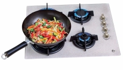 כיריים גז 4 להבות זכוכית חול ים דגם EF-560GS-2 זק"ש